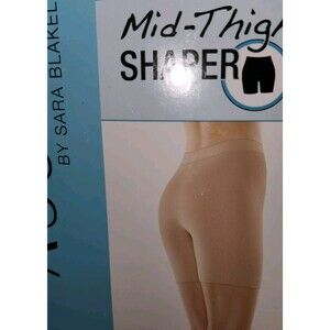 Assets By Spanx Slimming Mid Thigh Shaper In Nude Size 2 (115-150 LBS)